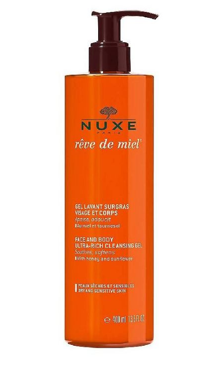 NUXE Гель очищающий для лица и тела Reve de Miel Face and Body Ultra - Rich Cleansing Gel 400 мл  #1