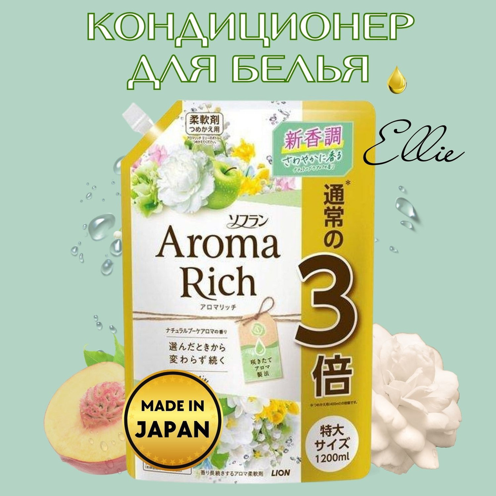 Кондиционер-ополаскиватель для белья Aroma Rich Ellie #1