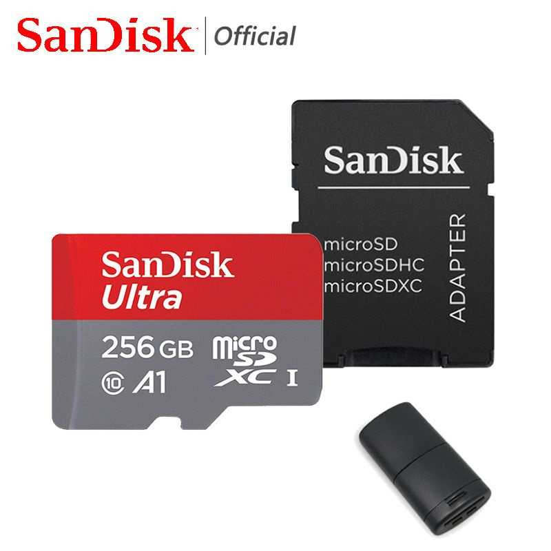 SanDisk Карта памяти Ultra 256 ГБ (SDSQUAC-256G) #1