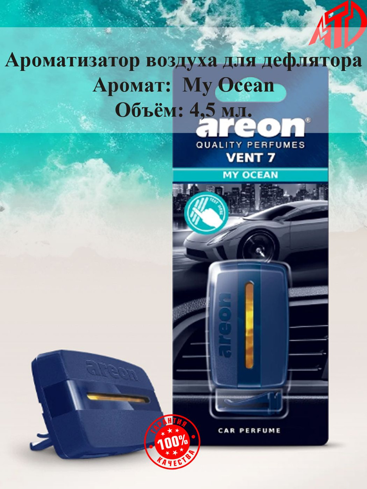 Areon Ароматизатор автомобильный, MY OCEAN - МОЙ ОКЕАН, 4.5 мл #1