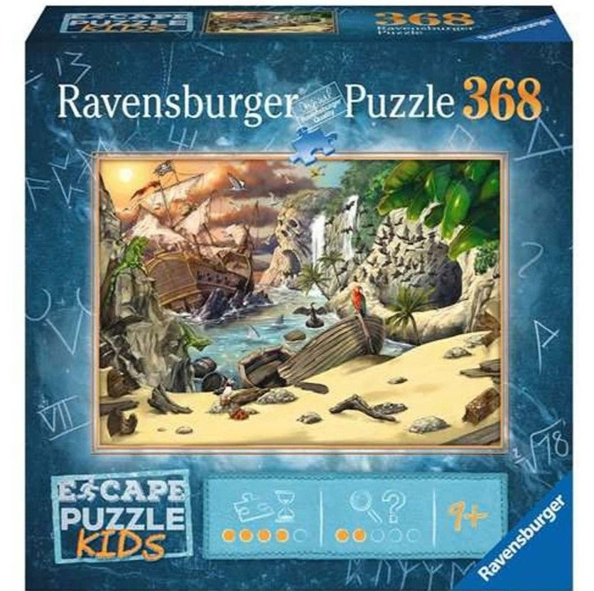 Ravensburger пазл-квест "Пиратский остров" 368 элемента #1