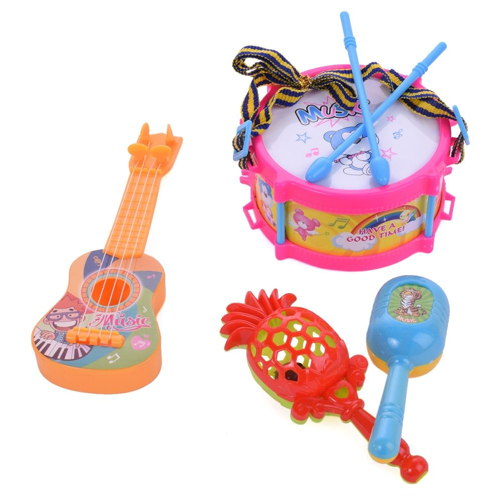 Набор музыкальных инструментов КНР "Music", 6 предметов, в пакете, 7998-3 (2394634)  #1