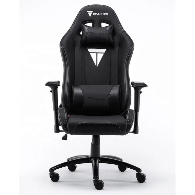 CyberZone Игровое компьютерное кресло, серое с черным 36 #1