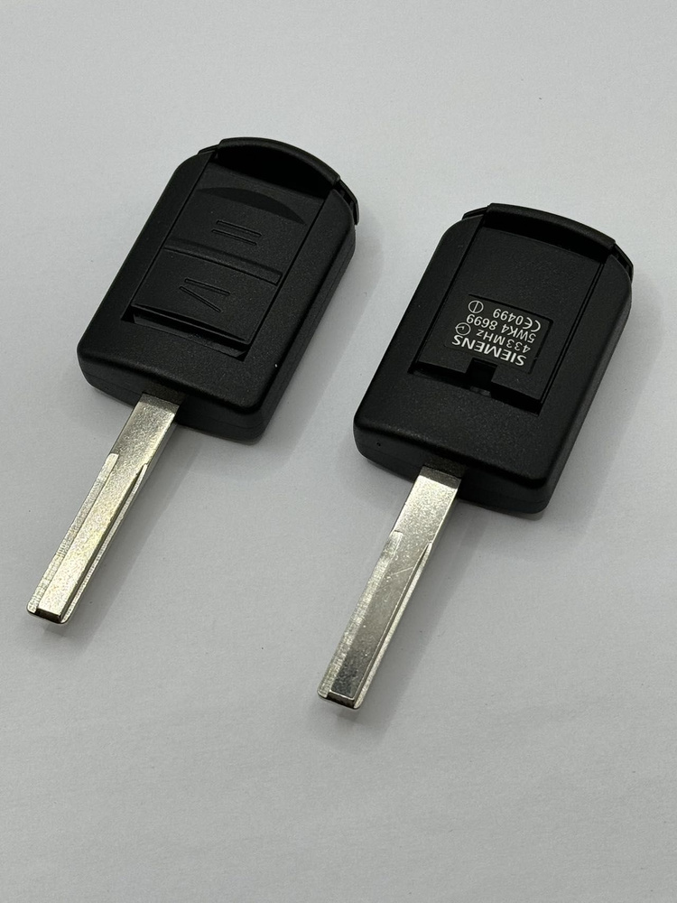 Корпус ключа Opel OP-WHP HU43 2 кнопки ремкомплект #1