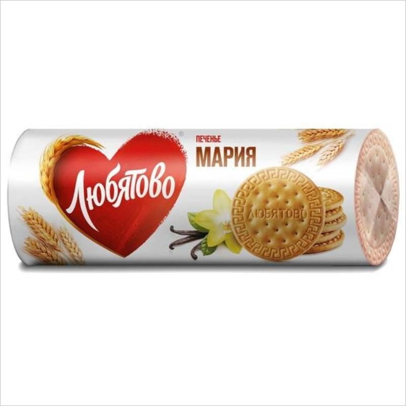 Любятово печенье ''Мария " 6 шт по 156 гр. #1