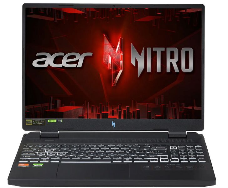 Acer Nitro 16 AN16-41-R5MW (NH.QLJCD.001) Игровой ноутбук 16", AMD Ryzen 7 7840HS, RAM 16 ГБ, SSD 1024 #1