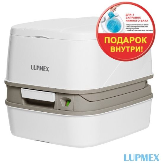 Биотуалет Lupmex 79122P 18л с индикатором с пробниками гранул #1