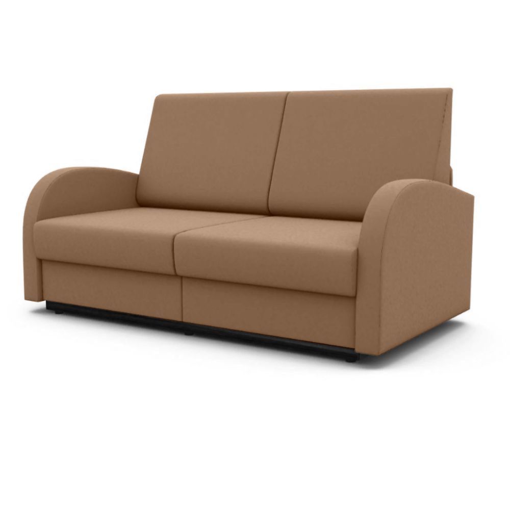 Диван-кровать Стандарт ФОКУС- мебельная фабрика 140х80х87 см светло-коричневый  #1