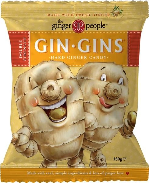 Конфеты жевательные The ginger people "Spicy Turmeric Ginger Chews" Gin Gins с куркумой и имбирем 150 #1