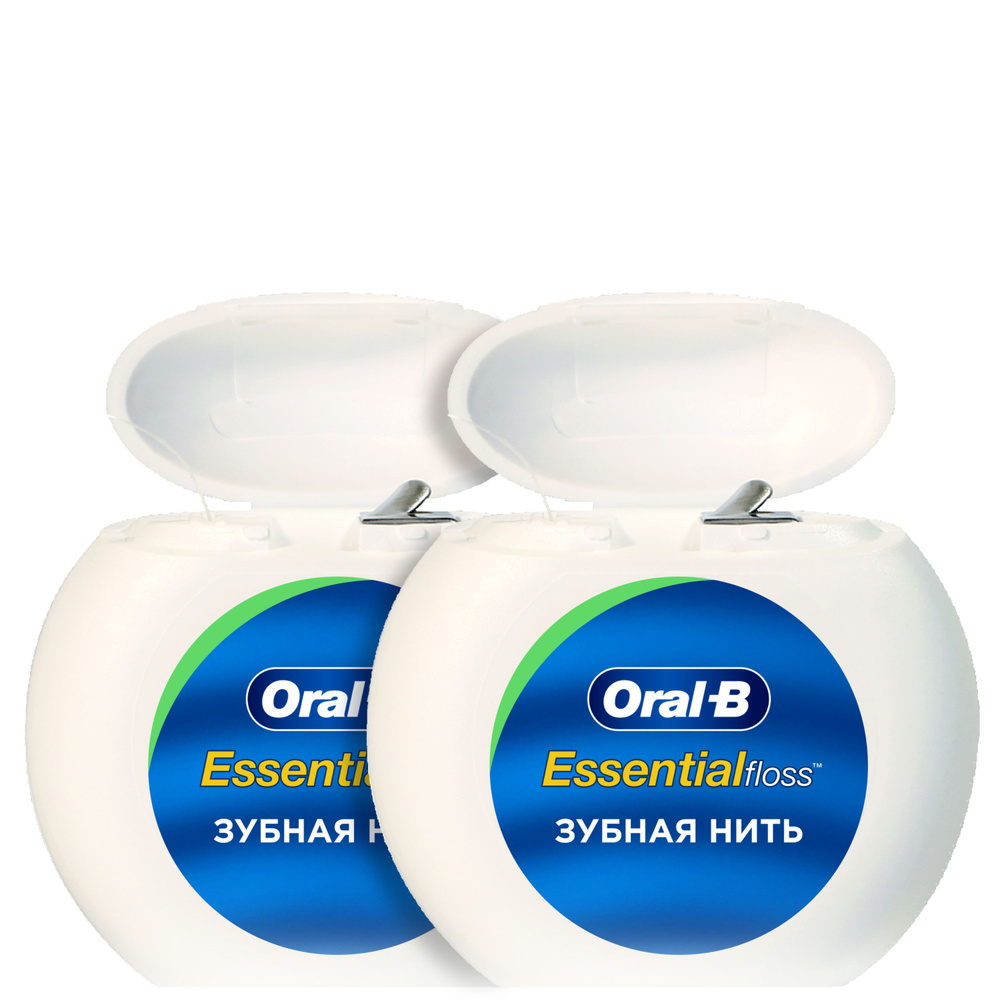 Зубная нить ORAL-B Essential Floss мятная 50м (2 шт.) #1
