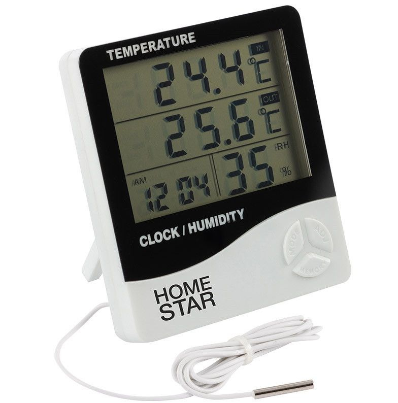 Термометр- гигрометр цифровой HOMESTAR HS-0109 (104304) #1