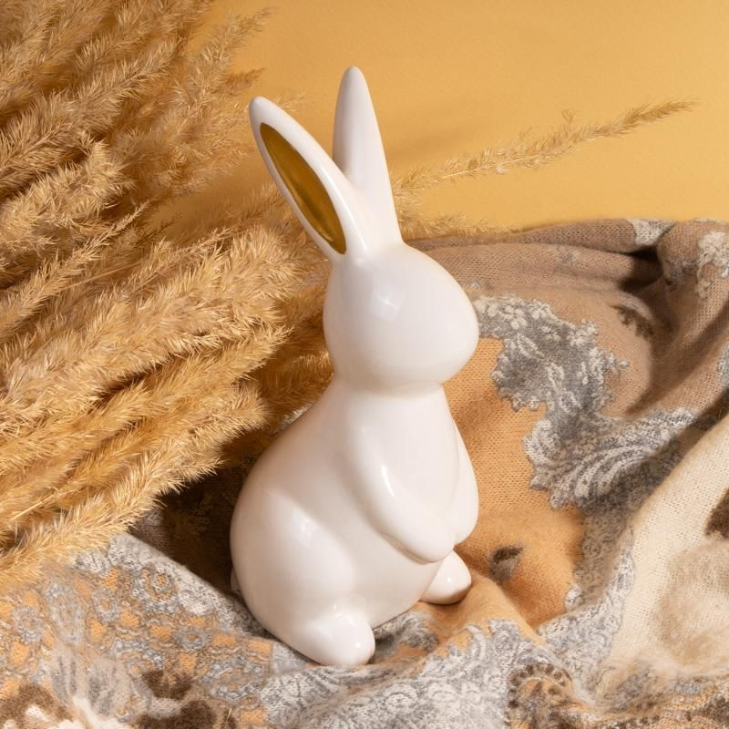 Пасхальная керамическая фигурка Кролик Зайчик Пасха Сувенир  #1