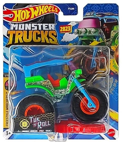 Машинка Монстр трак "Tuk'n'Roll" HKM38 HW Monster Truck #1