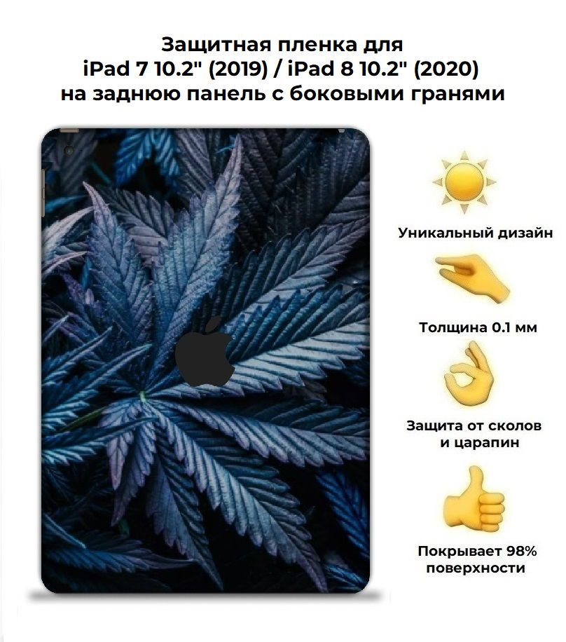 Защитная пленка для планшета Apple iPad (2019)/чехол наклейка на iPad 2019 10.2  #1