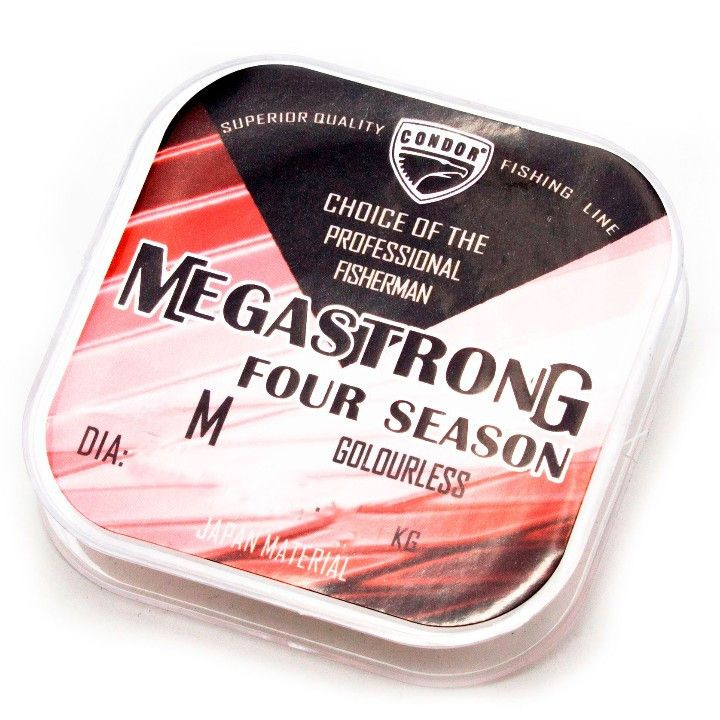 Megastrong Four Season d-0,30 мм, L-100 м, разрывная нагрузка 12,10 кг 10 шт #1