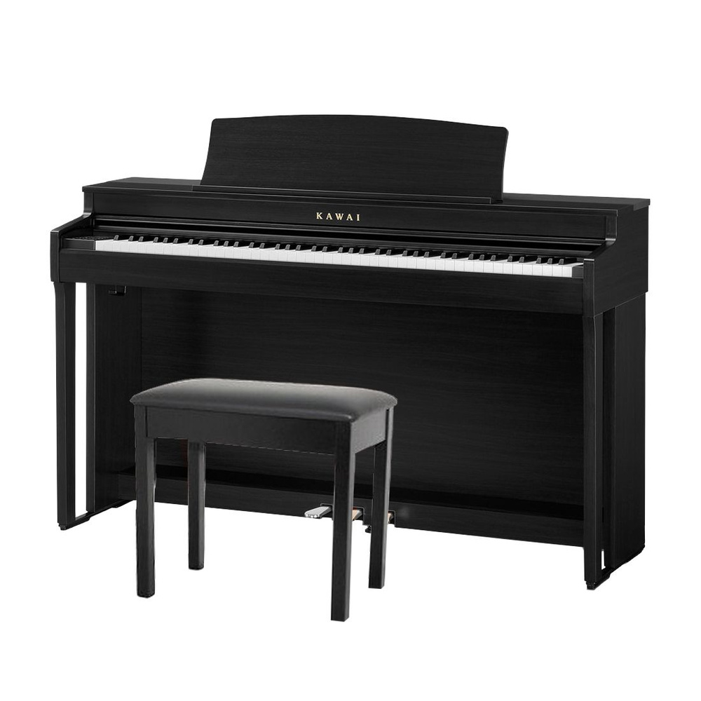 KAWAI CN301 B - цифровое пианино, банкетка, механика Responsive Hammer III, 88 клавиш, цвет черный  #1