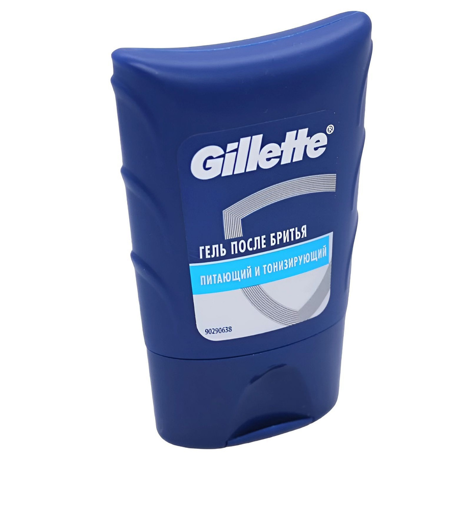Gillette Гель после бритья мужской, питающий и Тонизирующий, без спирта, 75 мл  #1