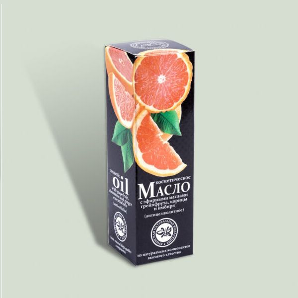 Масло косметическое Антицеллюлитное Crimean SPA Collection с эфирными маслами грейпфрута, корицы и имбиря #1