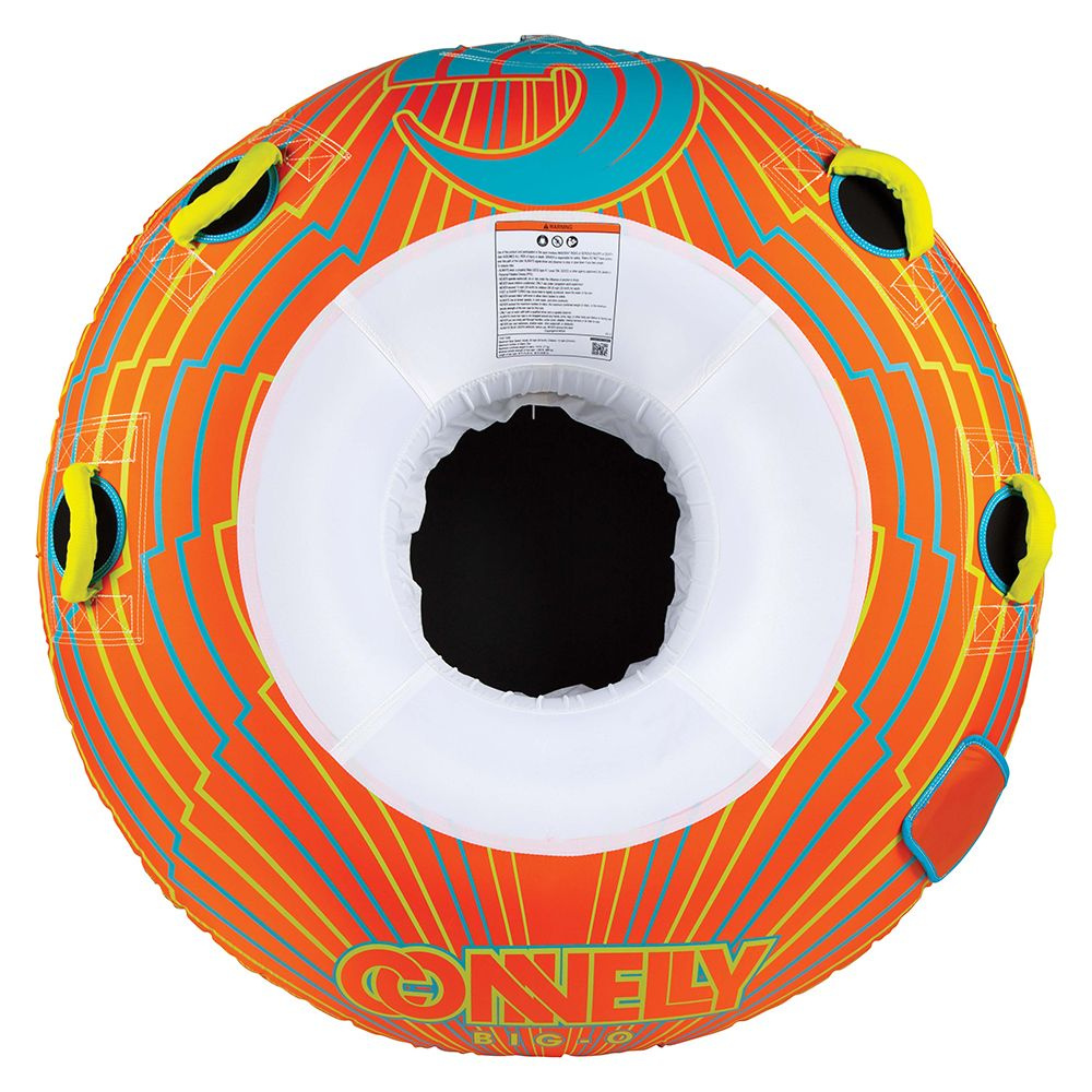 Водная ватрушка (Баллон буксировочный) для катера 1-местный Connelly BIG O оранжевый диаметр 143 см (67221002) #1