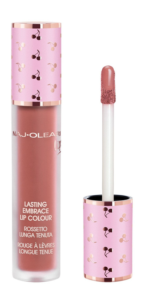 Жидкая губная помада / 2 cappuccino / Naj Oleari Lasting Embrace Lip Colour #1