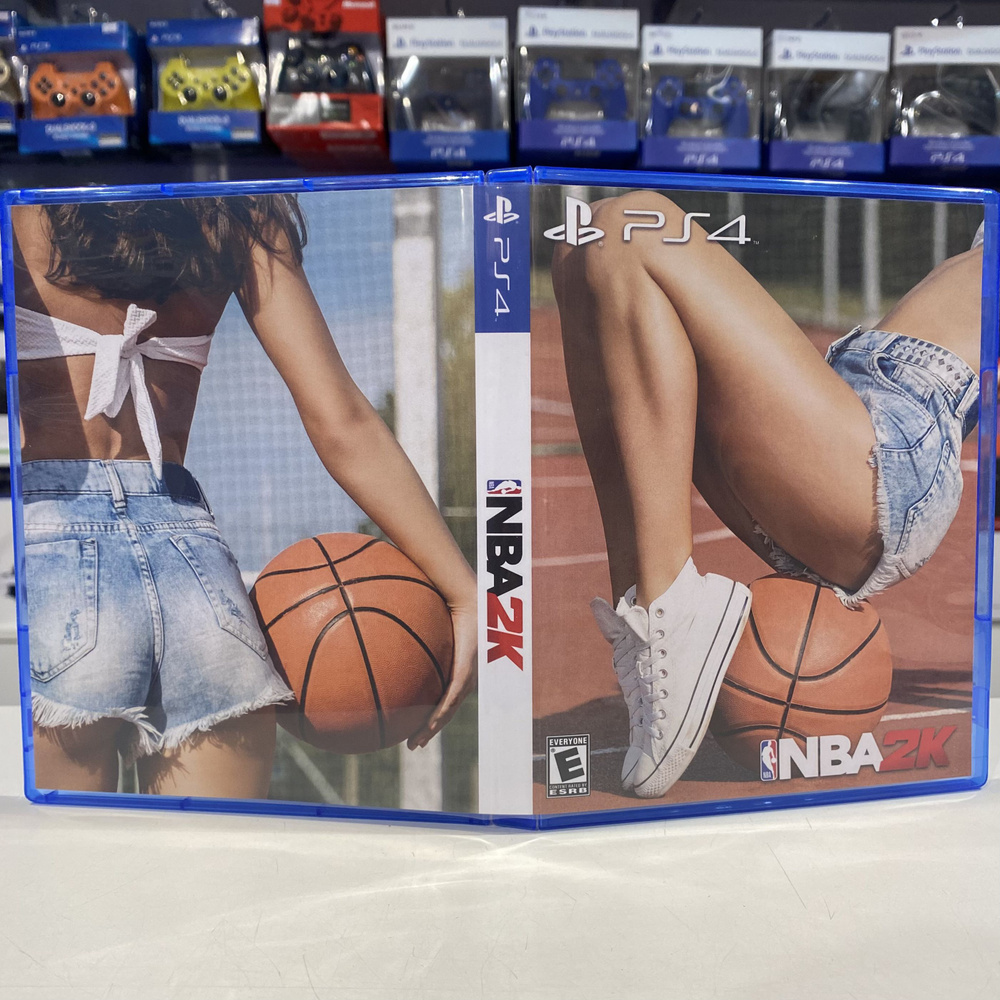 Игра "NBA" PS4 - Кастомная обложка для диска #1