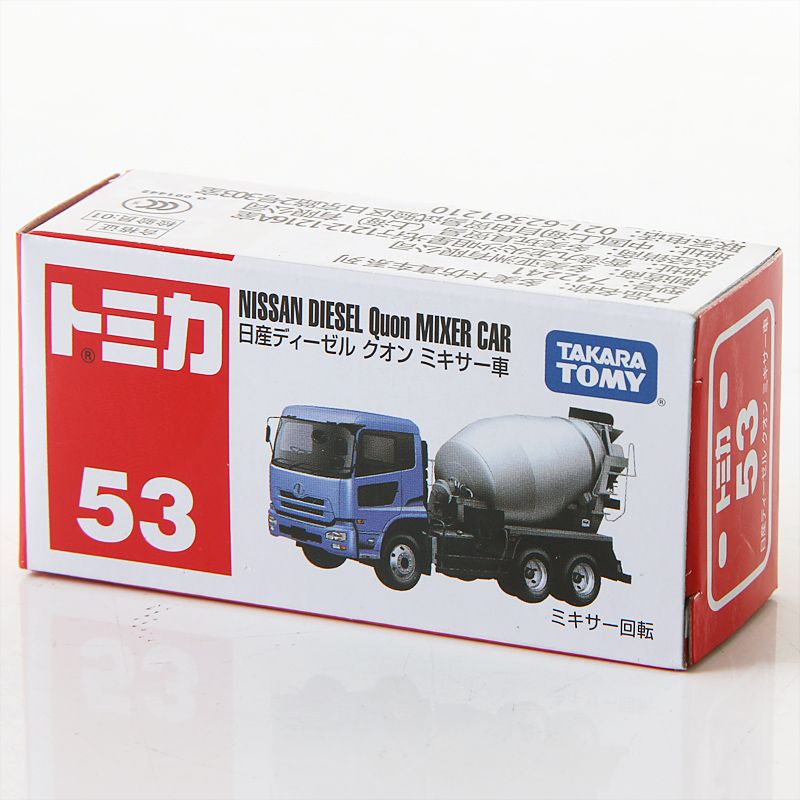 Машинка TOMY TOMICA Car model toy NISSAN DIESEL OuOn MIXER CAR #1