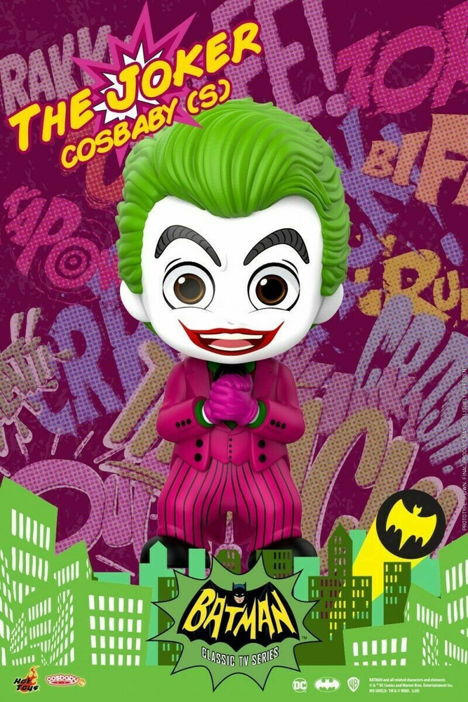 Фигурка Hot Toys Batman Classic TV Series Joker Mini COSBABY COSB708 #1