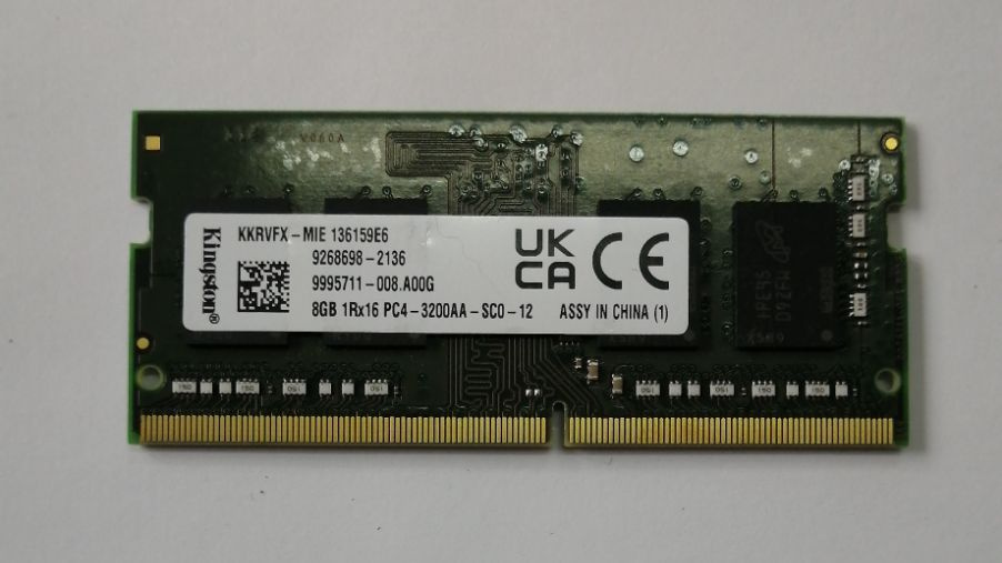 RAM Оперативная память SODIMM DDR4 Кingstоn KKRVFX-MIE 8Гб 3200MHz 1x8 ГБ (KKRVFX-MIE)  #1