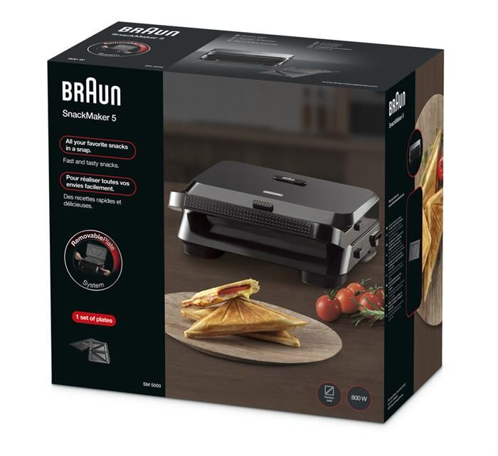 Электрогриль Braun SnackMaker 5 SM5000 #1