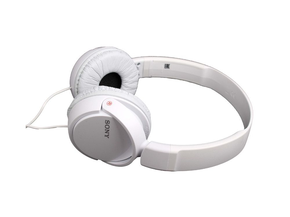 Наушники Sony MDR-ZX110APW белый #1