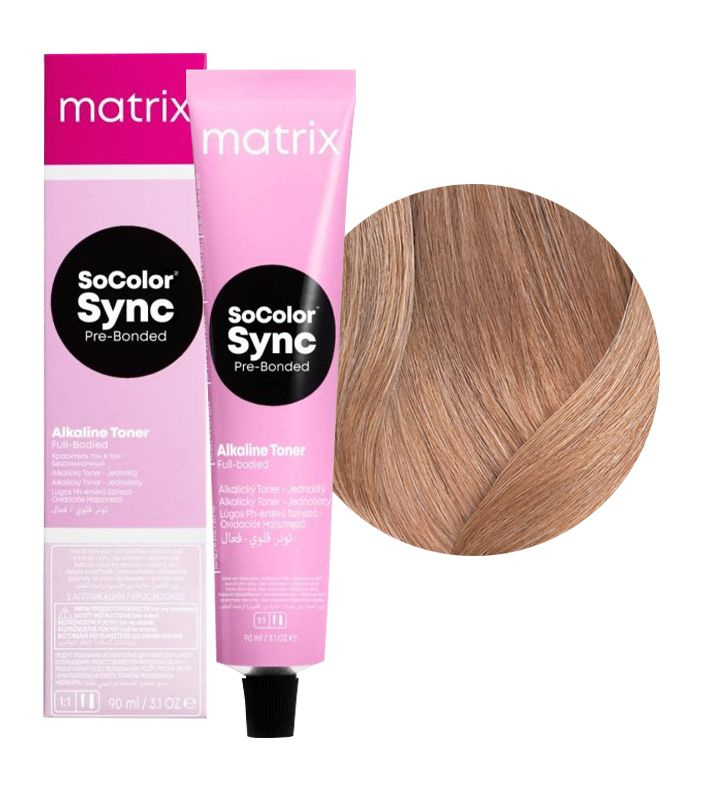 Краска для волос Matrix SoColor Sync Pre-Bonded 10MM блондин очень-очень светлый мокка мокка 90 мл  #1