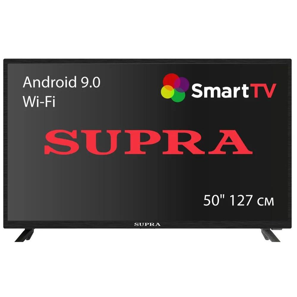Supra Телевизор 50" 4K UHD, черный #1