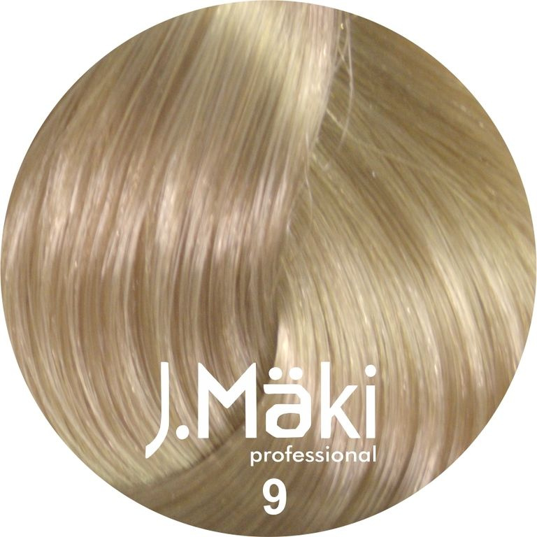 J.Maki 9.0 Блондин cтойкий краситель для волос 60 мл #1