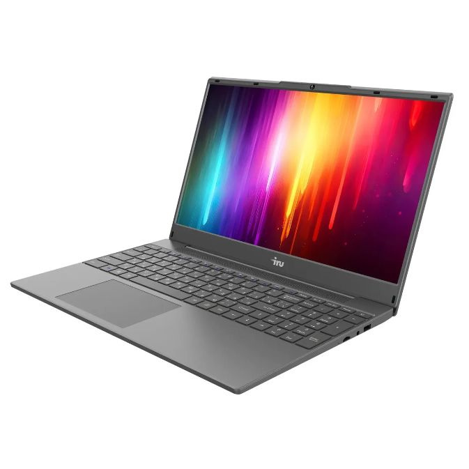 iRU Калибр 15PH Ноутбук 15.6", AMD Ryzen 5 5500U, RAM 8 ГБ 256 ГБ, Windows Pro, (1981413), черный, Русская #1