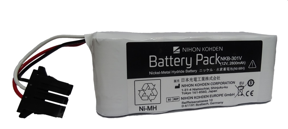 Аккумулятор для ноутбука 2800 мАч, (Аккумуляторная батарея NKB-301V для дефибриллятора)  #1