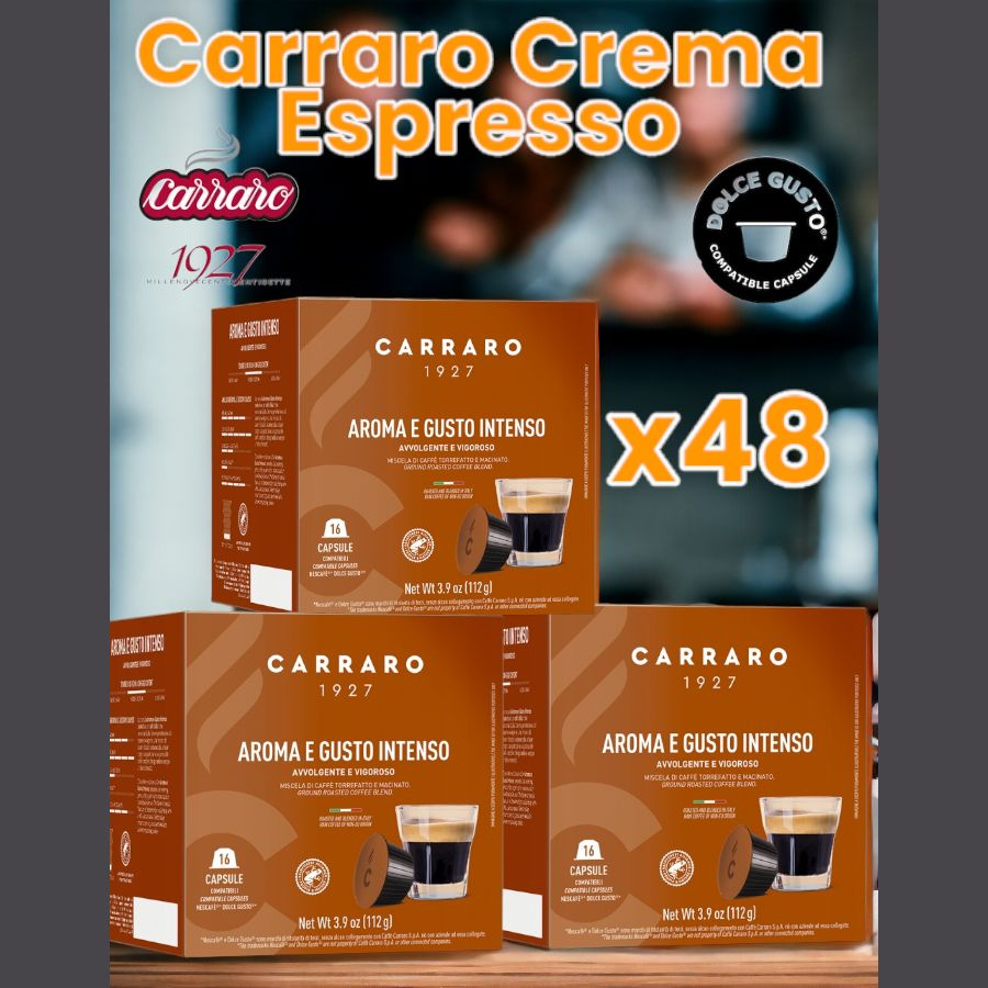 Кофе капсулы Carraro Aroma E Gusto Intenso 3 уп #1