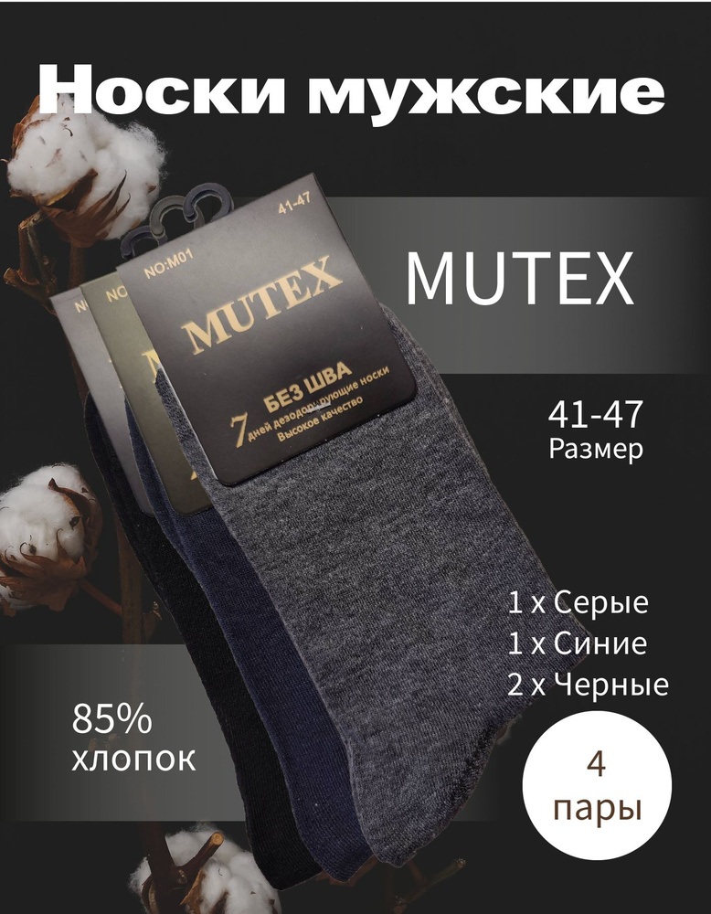 Носки Pakhtatex, 4 пары #1