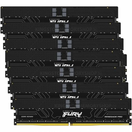 Kingston Оперативная память Fury Renegade Pro RDIMM Black EXPO 8x32 ГБ (256G D5/5600 KF556R28RBE2K8-256) #1