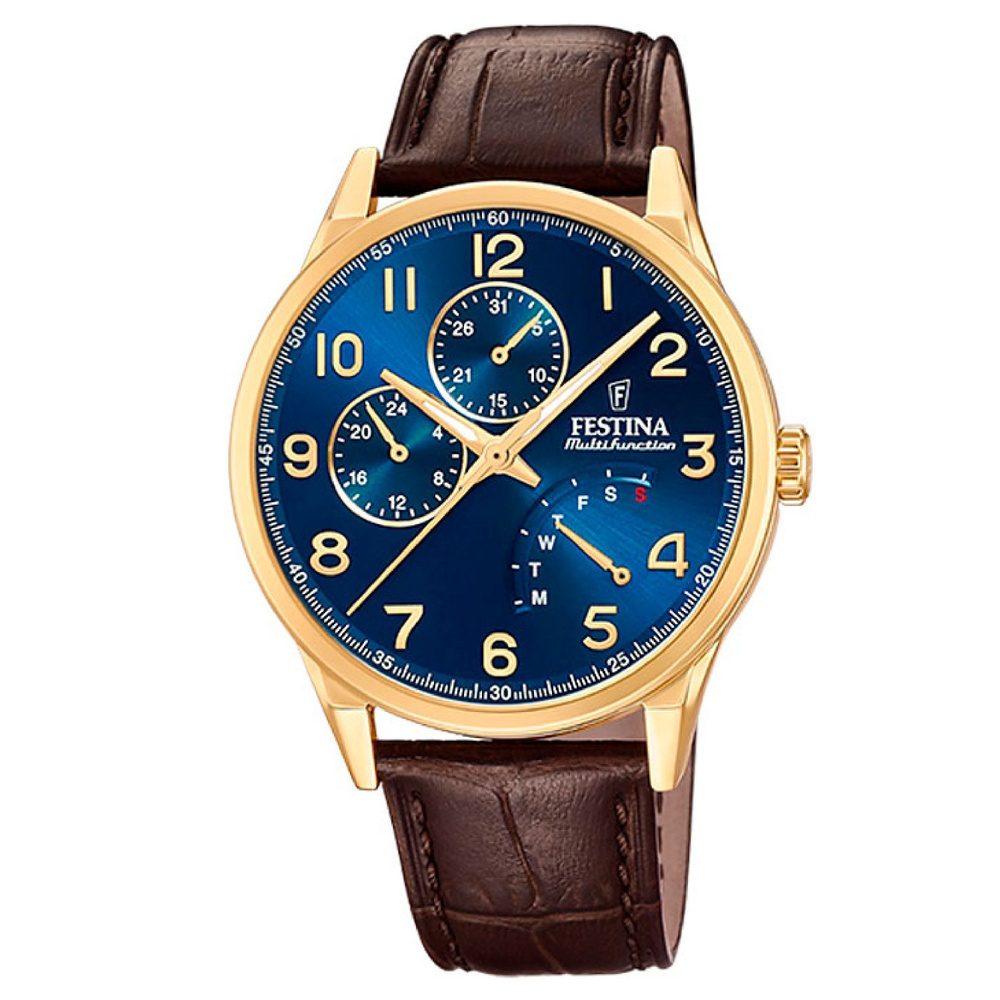 FESTINA F20279/B мужские кварцевые наручные часы с календарем и 12/24 форматом времени  #1