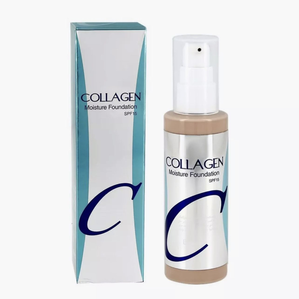 Увлажняющий тональный крем для лица Collagen 21 оттенок #1