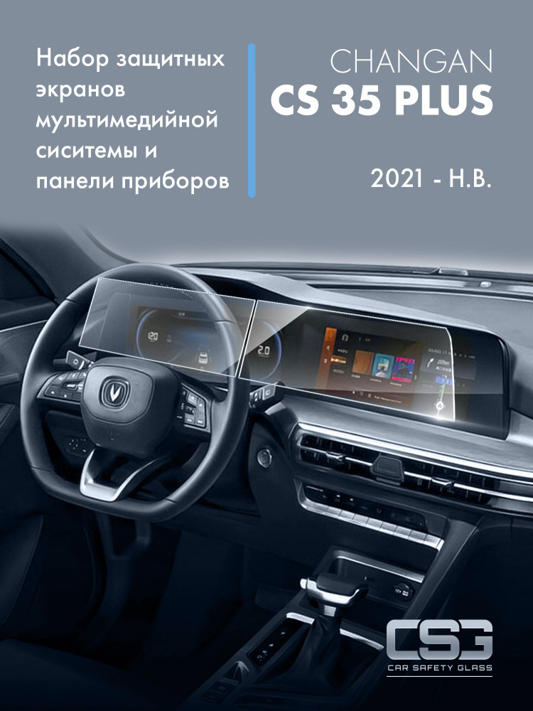 Комплект защитных экранов Changan CS35 Plus #1