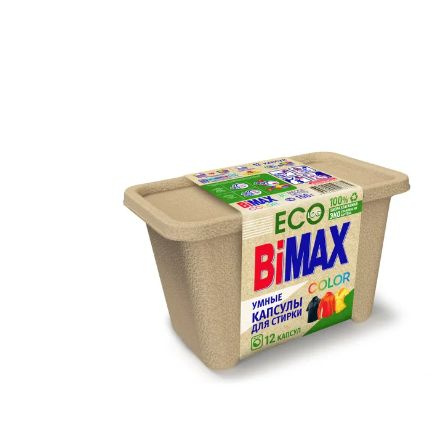 Капсулы для стирки Bimax Эко Color, 12 шт #1