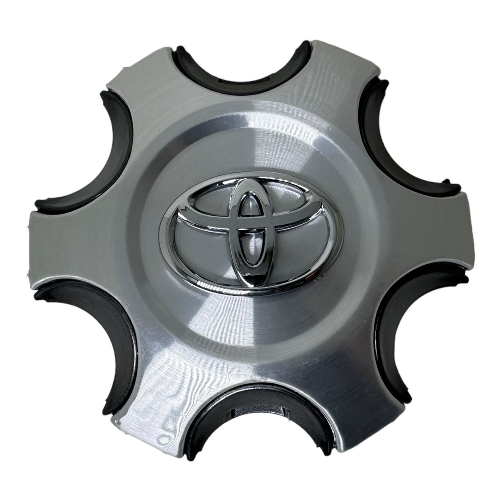 Колпачки заглушки на литые диски c логотипом Тойота Land Cruiser Prado Ty032 - 133,1 шт  #1