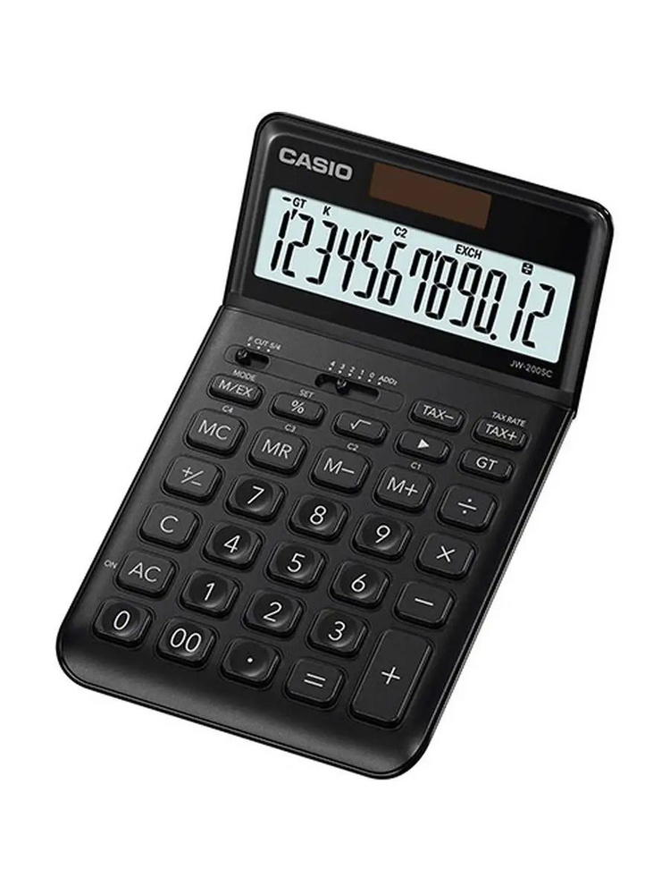 Настольный калькулятор CASIO JW-200SC-BK-W-EP #1