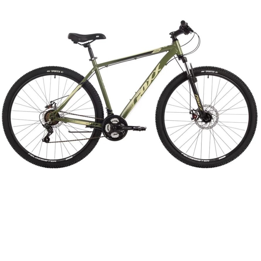 Велосипед FOXX 27SHD.CAIMAN.16GN4, зеленый #1