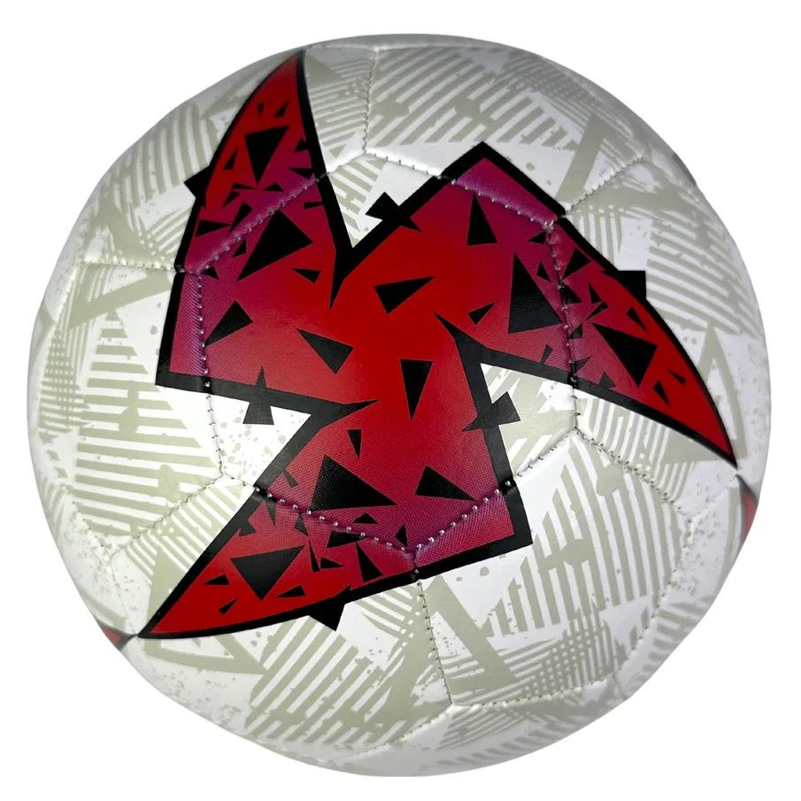 INGAME Футбольный мяч, 5 размер, красный #1