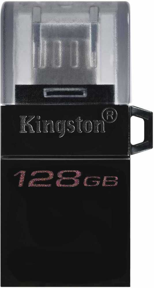 Kingston USB-флеш-накопитель microDuo 3 G2 128 ГБ, черный #1