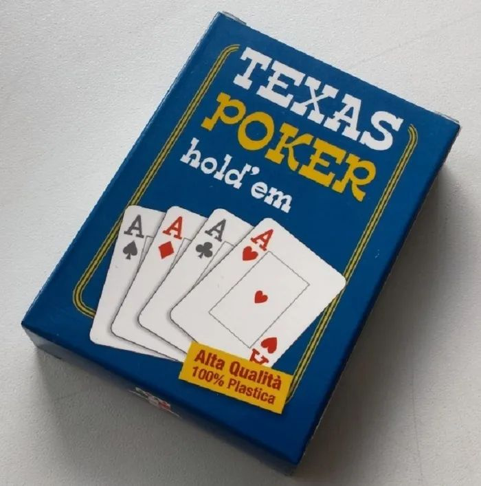 Карты игральные пластиковые Modiano Texas Poker #1