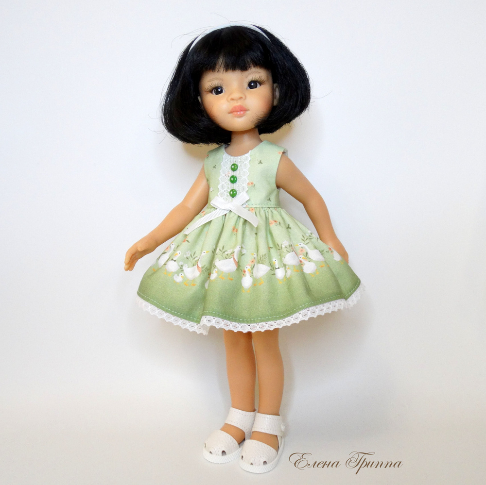 Платье для куклы Паола Рейна 32-34 см Одежда для кукол #1