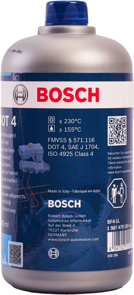 Тормозная жидкость BOSCH DOT 4 1 л #1